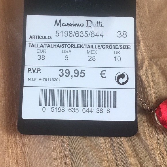 MASSIMO DUTTI × ZARA Italian Designed Mulberry Silk Blouse - Picture 7 of 7